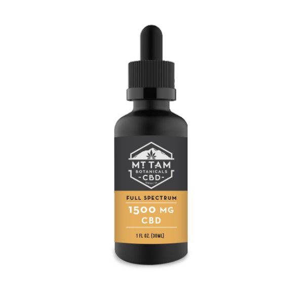 Mt. Tam Botanicals CBD Full Spectrum 1500 MG CBD (30ML)