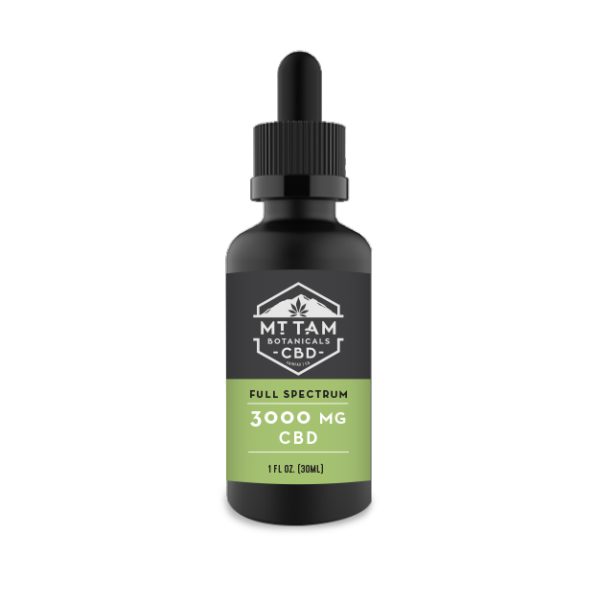 Mt. Tam Botanicals CBD Full Spectrum 3000 MG CBD (30ML)